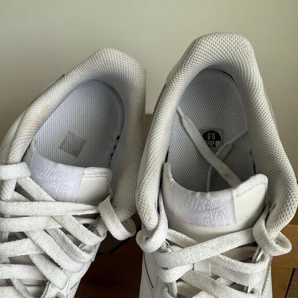 Nike Air Force 1 ‘Triple White’ Men Sneakers- SZ 9.5 main image 7